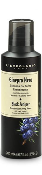 GINEPRO NERO SCHIUMA DA BARBA ENERGIZZANTE 200 ML - goldeneffe.it