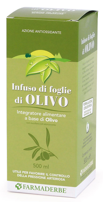 OLIVO INFUSO FOGLIE 500 ML - goldeneffe.it