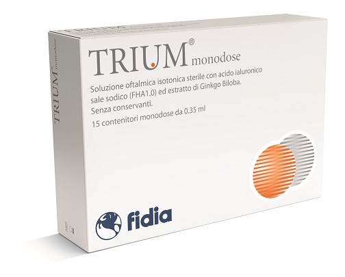 TRIUM MONODOSE GOCCE OCULARI 15 FLACONCINI - goldeneffe.it