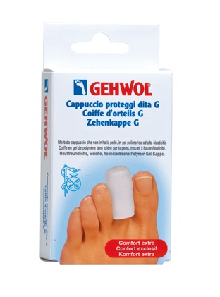 GEHWOL CAPPUCCIO PROTEGGI DITA MEDIUM 2 PEZZI - goldeneffe.it