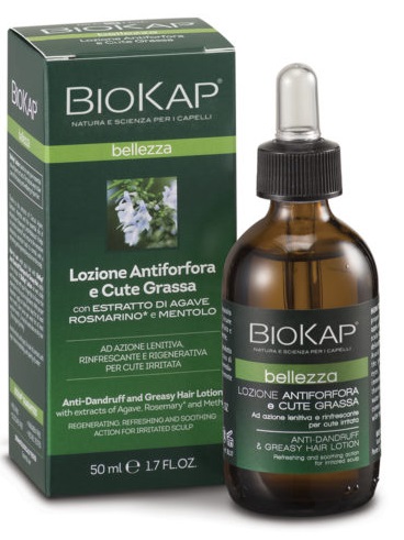 BIOKAP BELLEZZA LOZIONE ANTIFORFORA E CUTE GRASSA 50 ML BIOSLINE - goldeneffe.it