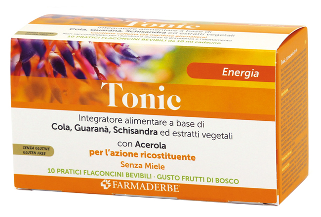 TONIC 10 FLACONCINI DA 10 ML SENZA MIELE - goldeneffe.it