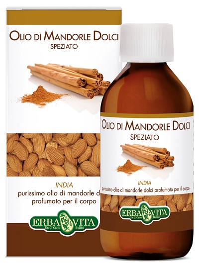 OLIO MANDORLE SPEZIATO 250 ML - goldeneffe.it