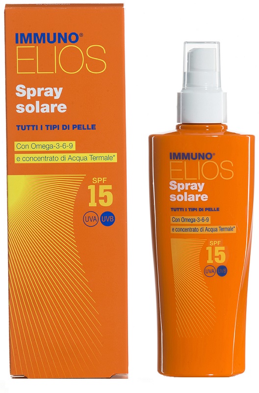 IMMUNO ELIOS SPRAY SOLARE SPF 15 200 ML - goldeneffe.it