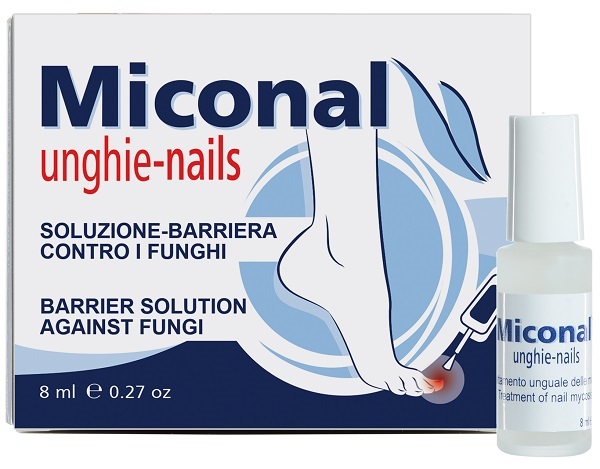 MICONAL UNGHIE SOLUZIONE BARRIERA CONTRO I FUNGHI 8 ML - goldeneffe.it
