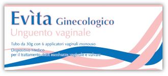 EVITA GINECOLOG UNGUENTO VAGINALE TUBO DA 30 G + 6 APPLICATORI VAGINALI MONOUSO - goldeneffe.it