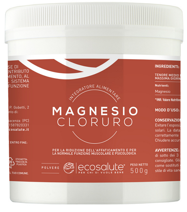 MAGNESIO CLORURO POLVERE 500 G - goldeneffe.it