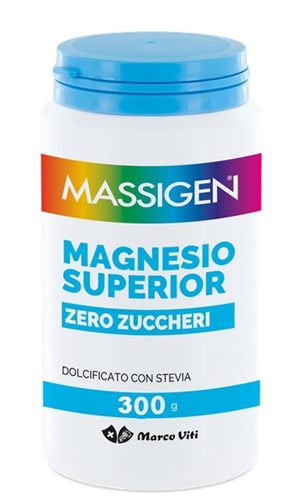 MASSIGEN MAGNESIO SUPERIOR ZERO ZUCCHERI 300 G - goldeneffe.it