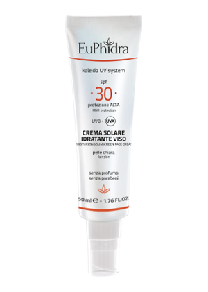 EUPHIDRA KALEIDO UV SYSTEM CREMA SOLARE VISO 30 - goldeneffe.it