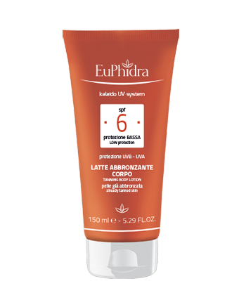 EUPHIDRA KALEIDO UV SYSTEM LATTE SOLARE CORPO 6 - goldeneffe.it