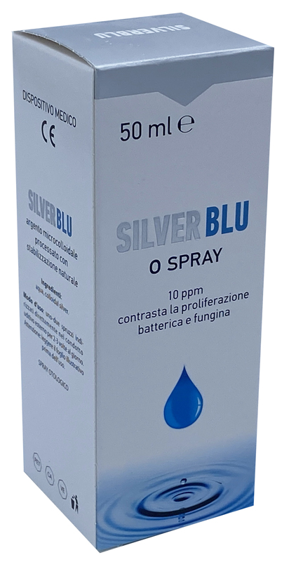 SILVER BLU O SPRAY OTOLOGICO 50 ML - goldeneffe.it