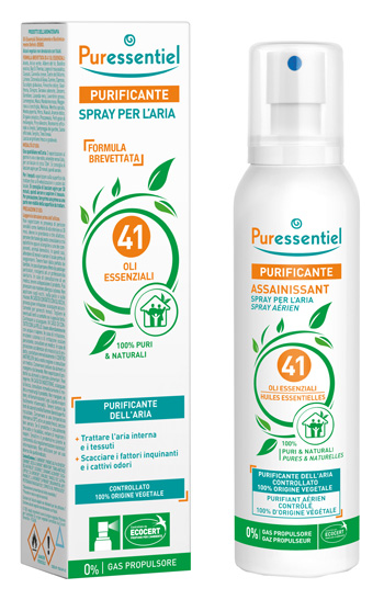 PURESSENTIEL PURIFICANTE SPRAY 41 OLI ESSENZIALI 200 ML - goldeneffe.it