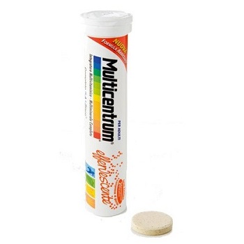 MULTICENTRUM ADULTI EFFERVESCENTE 20 COMPRESSE - goldeneffe.it