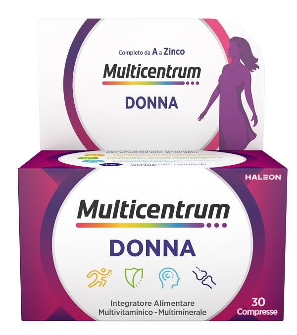 MULTICENTRUM DONNA 30 COMPRESSE - goldeneffe.it