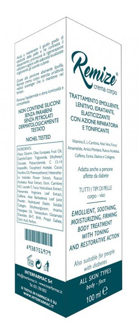 REMIZE CREMA CORPO 100 ML - goldeneffe.it