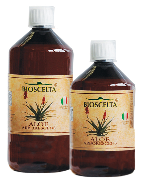 ALOE ARBORESCENS PURO SUCCO BIOSCELTA 500 ML - goldeneffe.it