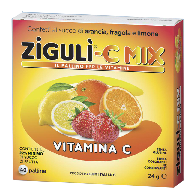 ZIGULI C MIX 40 PALLINE 24 G - goldeneffe.it