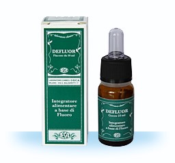 DEFLUOR GOCCE 10 ML - goldeneffe.it