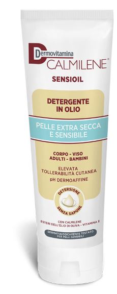 DERMOVITAMINA CALMILENE SENSIOIL DETERGENTE IN OLIO SENZA SAPONE PER PELLE EXTRA SECCA E SENSIBILE 250 ML - goldeneffe.it