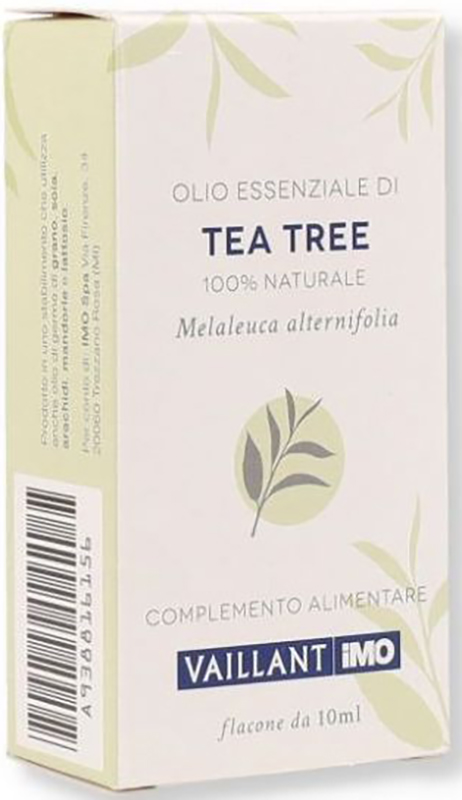 OLIO ESSENZIALE VAILLANT TEA TREE 10 ML - goldeneffe.it