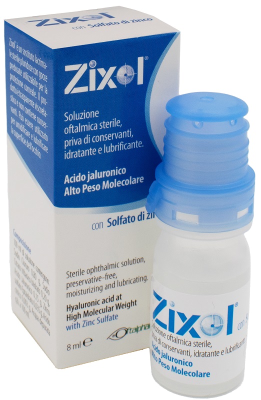 SOLUZIONE OFTALMICA ZIXOL PLURIDOSE 8 ML - goldeneffe.it