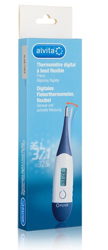 ALVITA TERMOMETRO DIGITALE CON PUNTA FLESSIBILE - goldeneffe.it