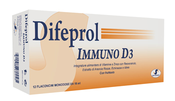 DIFEPROL IMMUNO D3 12 FLACONCINI DA 10 ML - goldeneffe.it