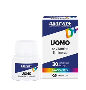 MASSIGEN UOMO MULTIVITAMINICO E MULTIMINERALE 30 COMPRESSE RIVESTITE - goldeneffe.it