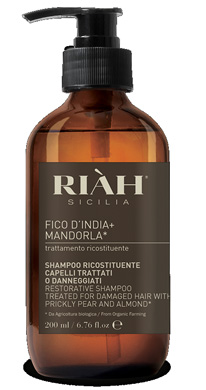RIAH FICO D'INDIA E MANDORLA SHAMPOO RICOSTITUENTE 200 ML - goldeneffe.it