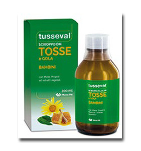 TUSSEVAL SCIROPPO TOSSE BAMBINI 200 ML - goldeneffe.it