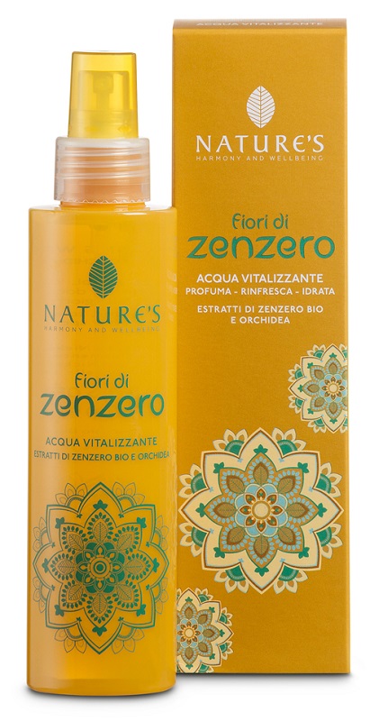 NATURE'S FIORI DI ZENZERO ACQUA VITALIZZANTE 150 ML - goldeneffe.it