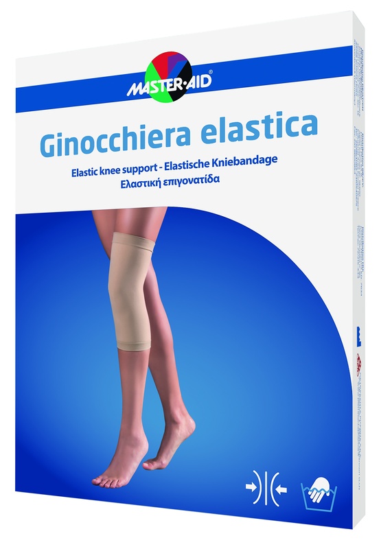 GINOCCHIERA ELASTICA MASTER-AID SPORT TAGLIA 5 44/49CM - goldeneffe.it