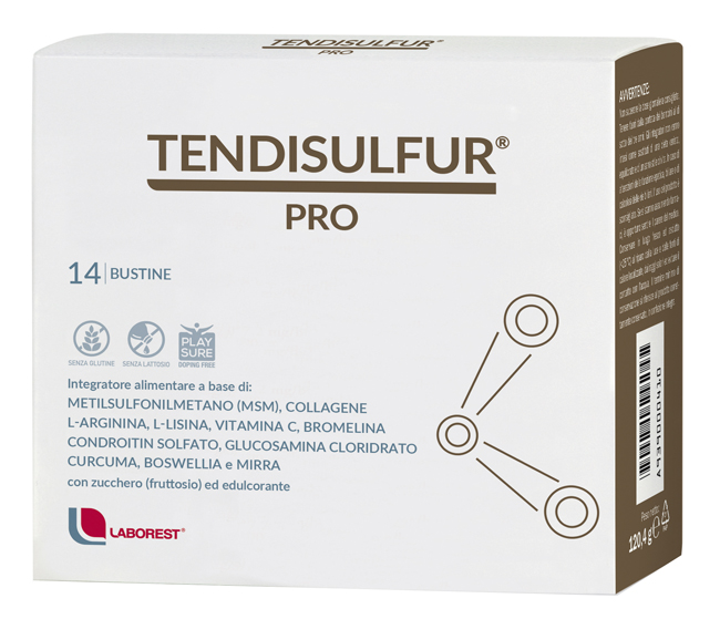 TENDISULFUR PRO 14 BUSTINE DA 8,6G - goldeneffe.it