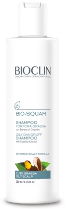 BIOCLIN BIO SQUAM SHAMPOO FORFORA GRASSA 200 ML - goldeneffe.it