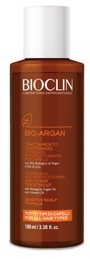 BIOCLIN BIO ARGAN TRATTAMENTO QUOTIDIANO NUTRIENTE RISTRUTTURANTE 100 ML - goldeneffe.it