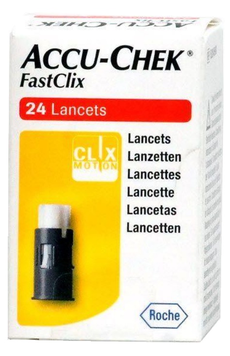 LANCETTE PUNGIDITO ACCU-CHEK FASTCLIX 24 PEZZI - goldeneffe.it