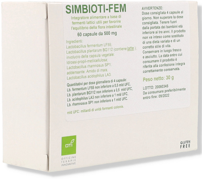 SIMBIOTI FEM 60 CAPSULE - goldeneffe.it