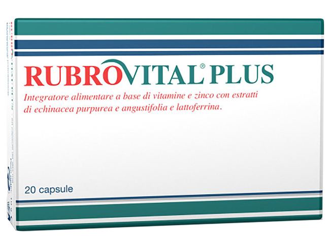 RUBROVITAL PLUS 20 CAPSULE - goldeneffe.it