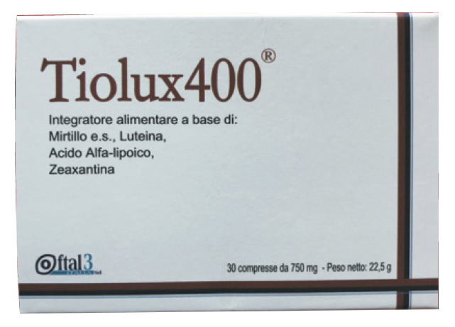 TIOLUX 400 30 COMPRESSE - goldeneffe.it