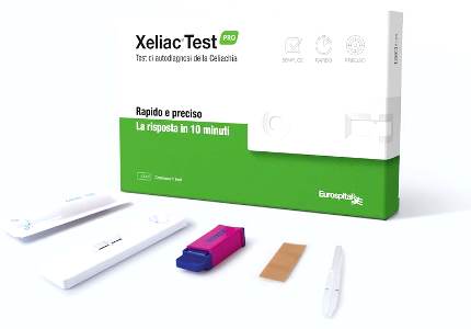 XELIAC TEST PRO DETERMINAZIONE ANTICORPI IGA E IGG ASSOCIATI ALLA MALATTIA CELIACA 1 PEZZO - goldeneffe.it
