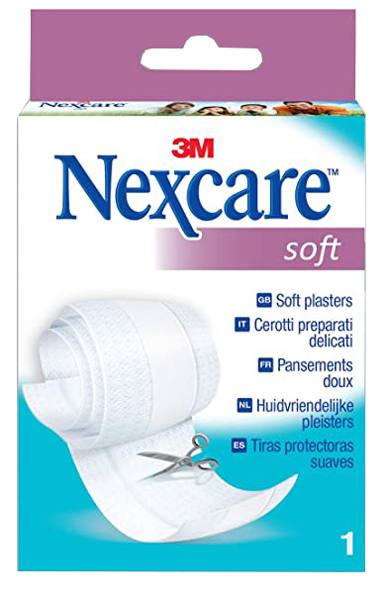 CEROTTO NEXCARE SOFT STRISCIA 100X8 CM - goldeneffe.it