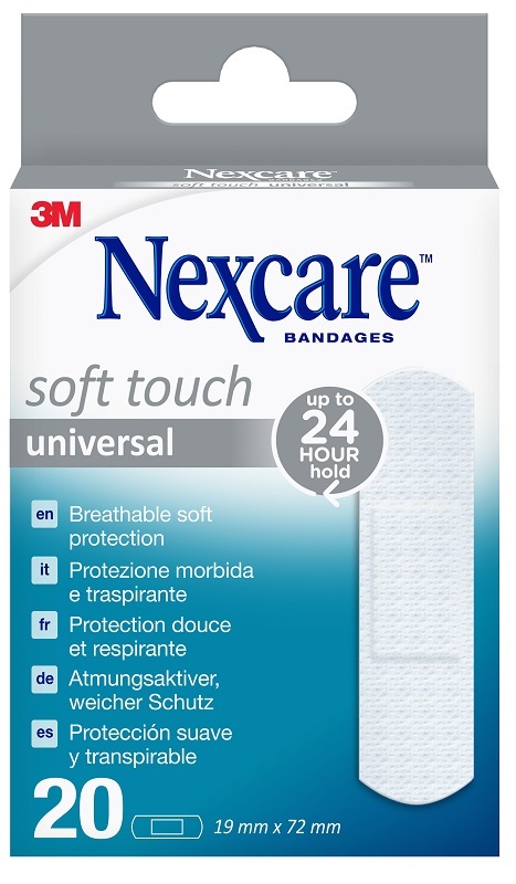 CEROTTO NEXCARE SOFT 19X72 MM 20 PEZZI - goldeneffe.it