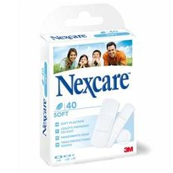 CEROTTO NEXCARE SOFT 40 PEZZI ASSORTITI - goldeneffe.it