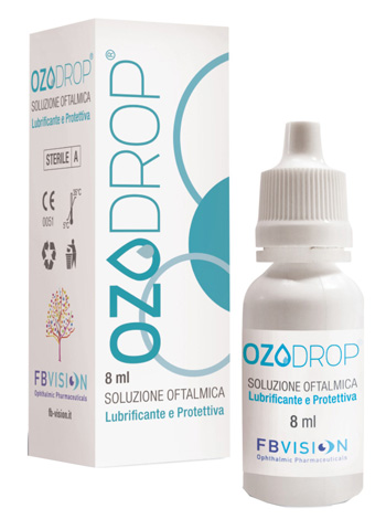 OZODROP LIPOZONEYE SOLUZIONE OFTALMICA BASE DI OLIO OZONIZZATO IN FOSFOLIPIDI 8 ML - goldeneffe.it