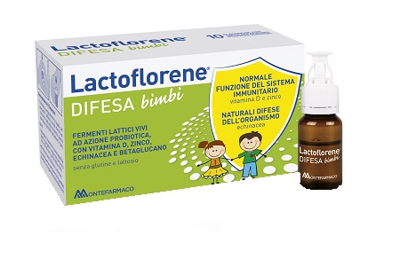 LACTOFLORENE DIFESA BAMBINI 10 FLACONI 100 ML - goldeneffe.it