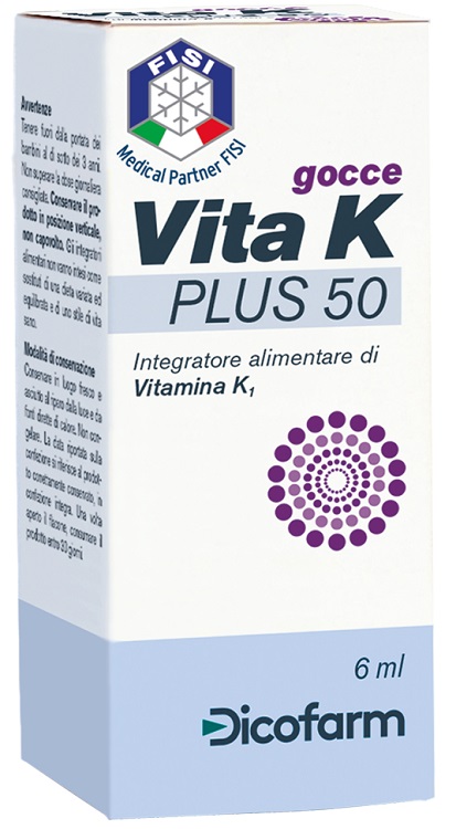 VITA K PLUS 50 GOCCE 6 ML - goldeneffe.it