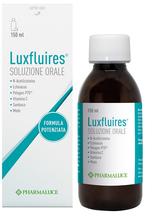 LUXFLUIRES SOLUZIONE ORALE 150 ML - goldeneffe.it