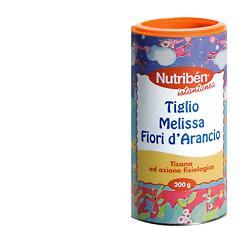 NUTRIBEN TISANA TIGLIO/MELISSA FIORI ARANCIO 200 G - goldeneffe.it