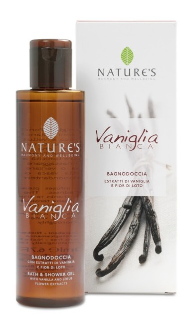 NATURE'S VANIGLIA BIANCA BAGNODOCCIA 200 ML - goldeneffe.it