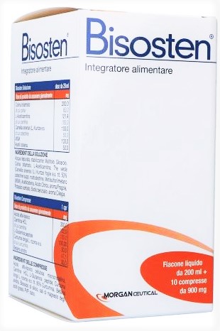 BISOSTEN 200 ML + 10 COMPRESSE - goldeneffe.it